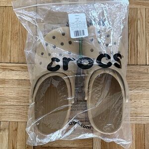 NEW Crocs Tan Clogs